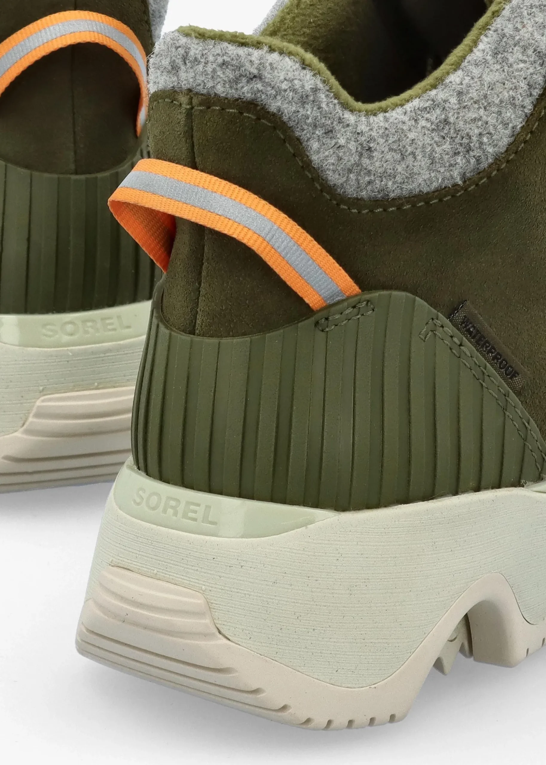 Women's Kinetic™ Impact Caribou Plus Ultilty Green Light Aloe Waterproof Boots