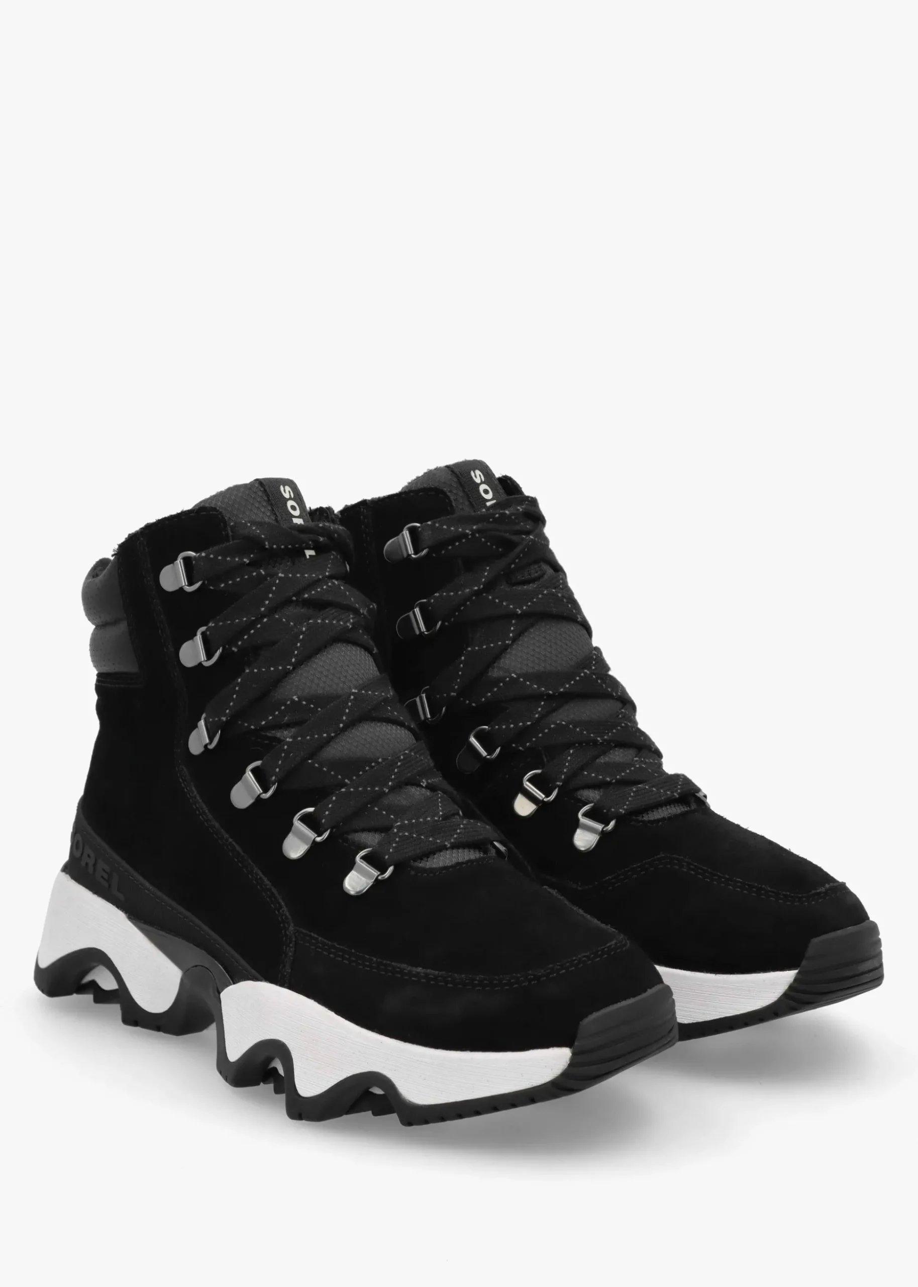 Women's Kinetic™ Impact Conquest Plus Waterproof Black Sea Salt Ankle Boots
