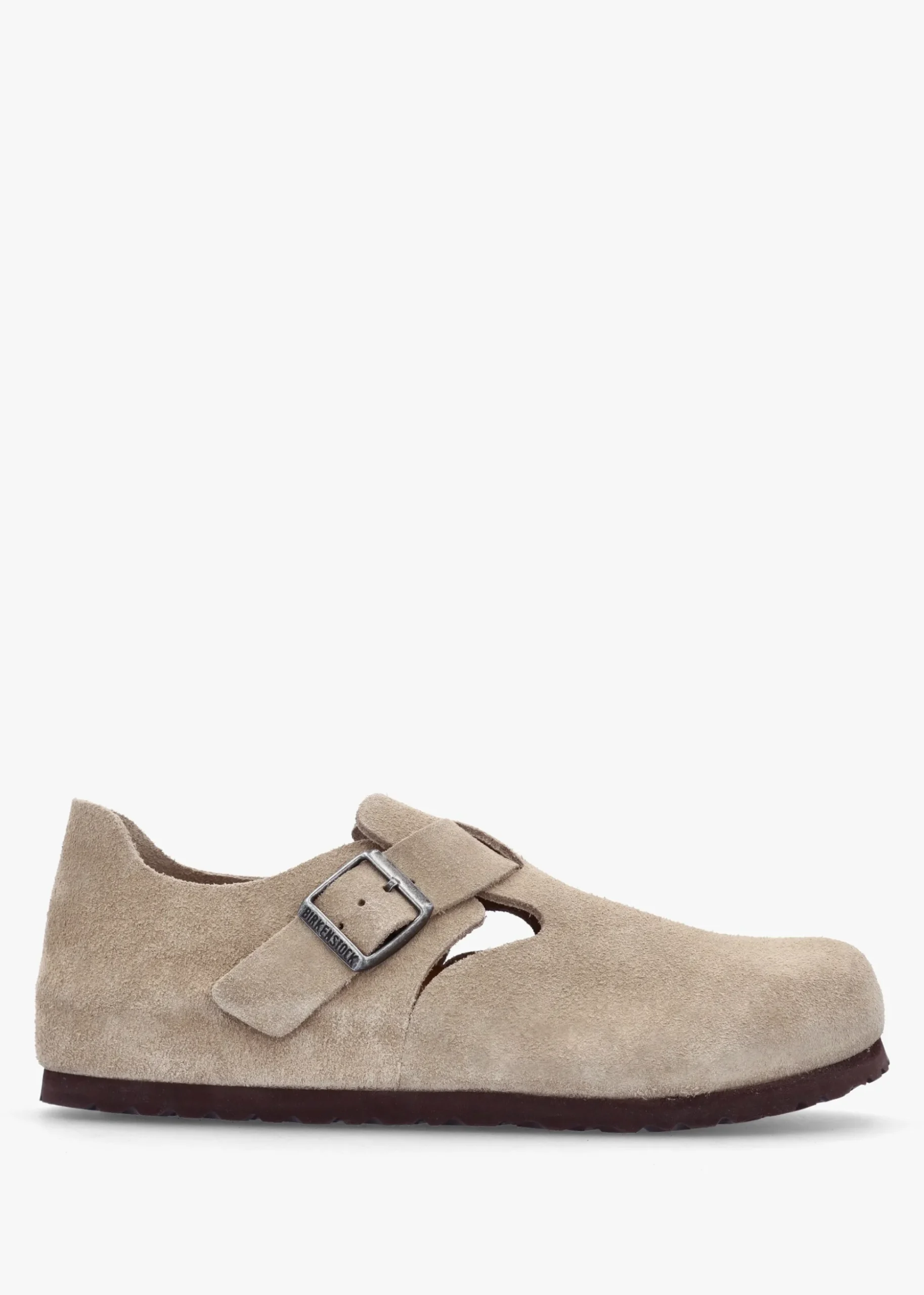 Women’s London Taupe Suede Clog Shoes