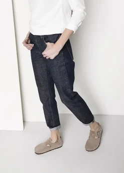 Women’s London Taupe Suede Clog Shoes