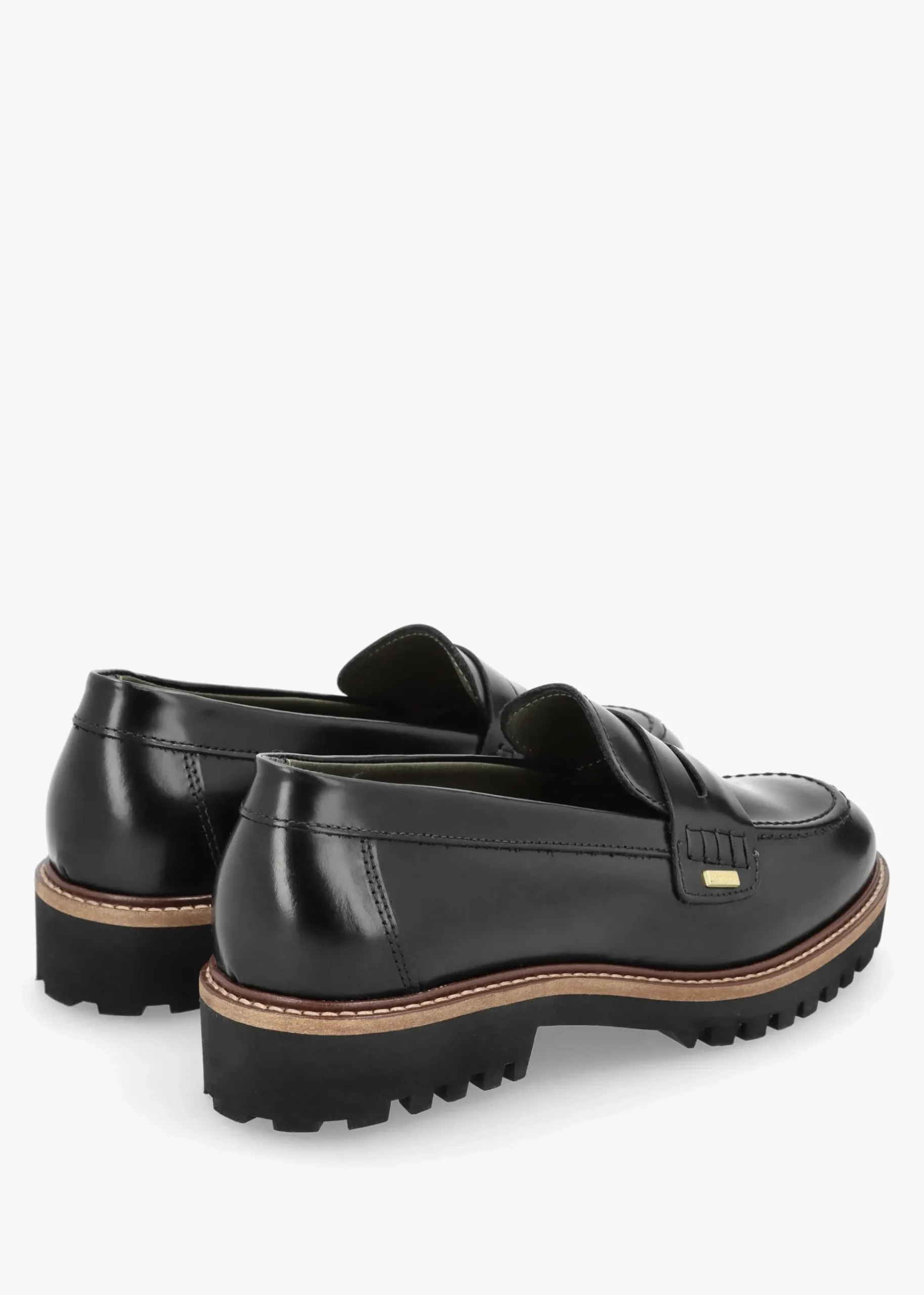 Women’s Ludlow Black Leather Loafers
