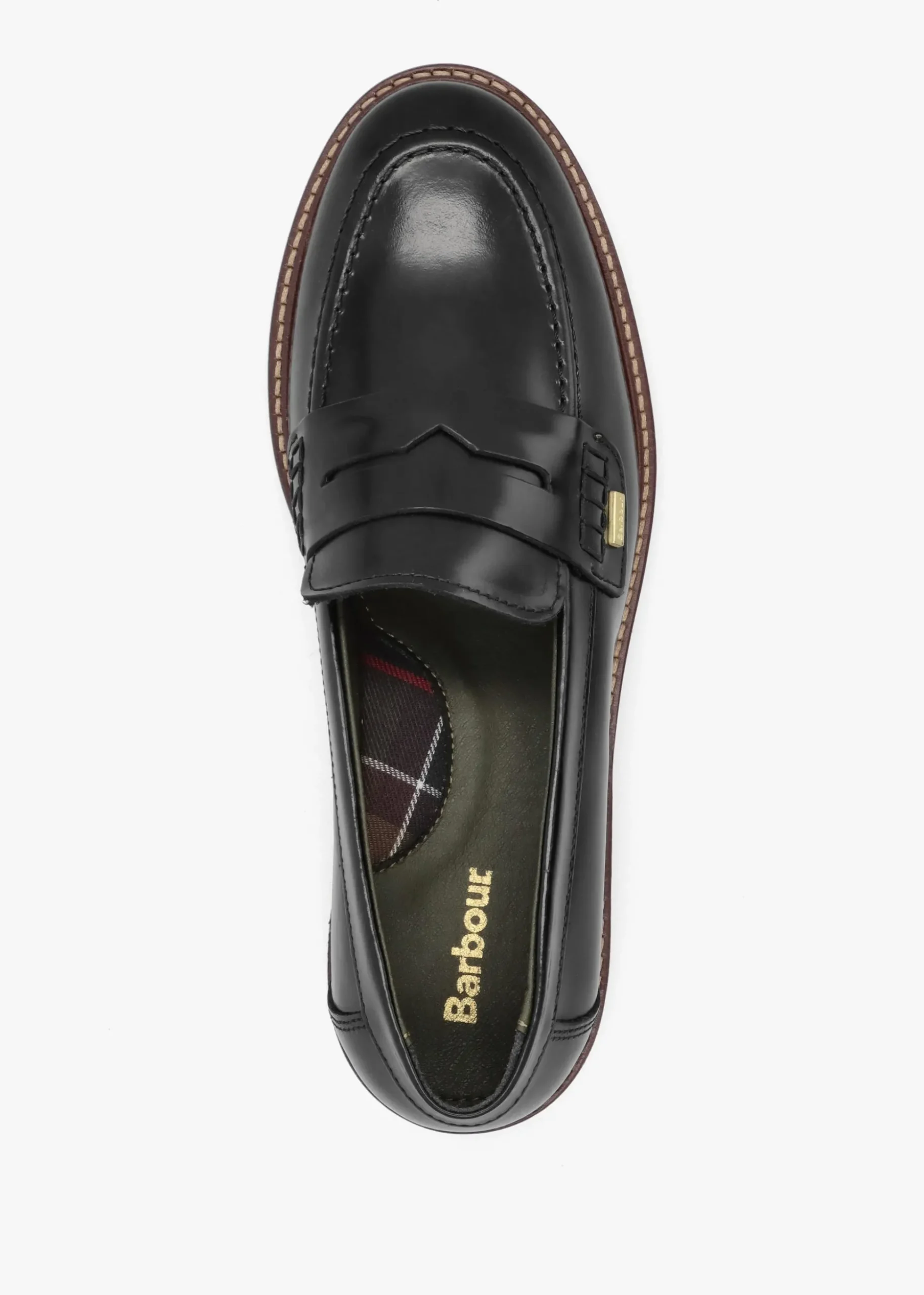 Women’s Ludlow Black Leather Loafers