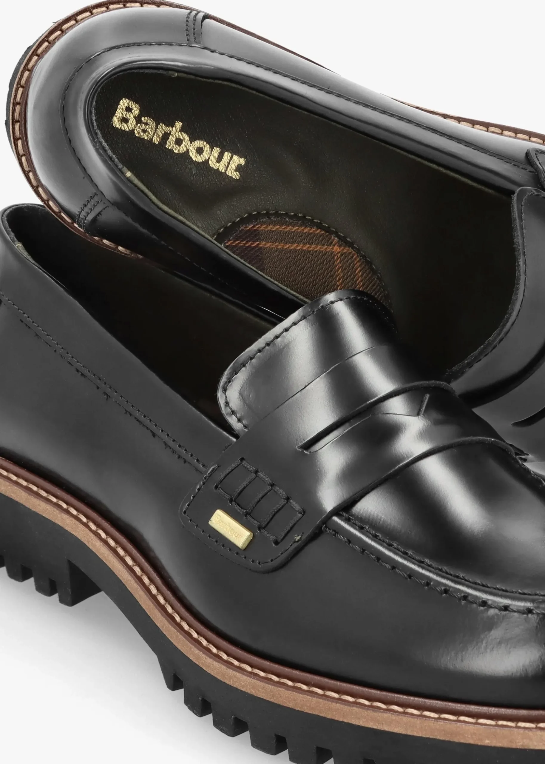 Women’s Ludlow Black Leather Loafers