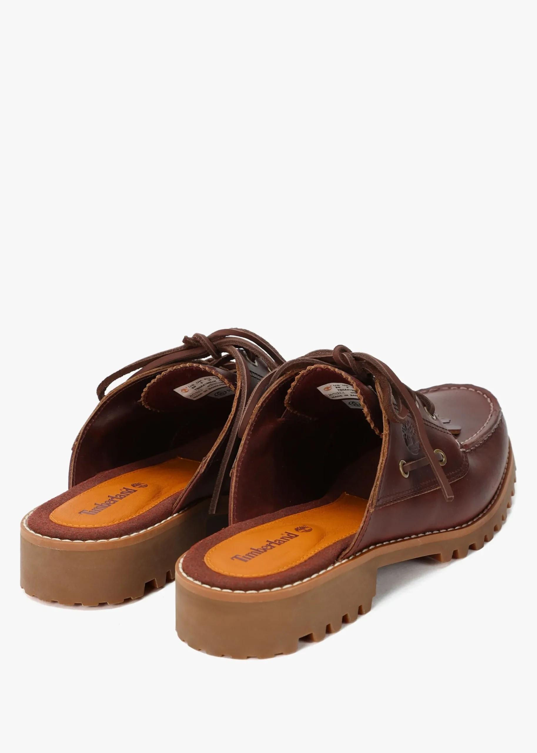 Women’s Noreen Burgundy Leather Backless Mules