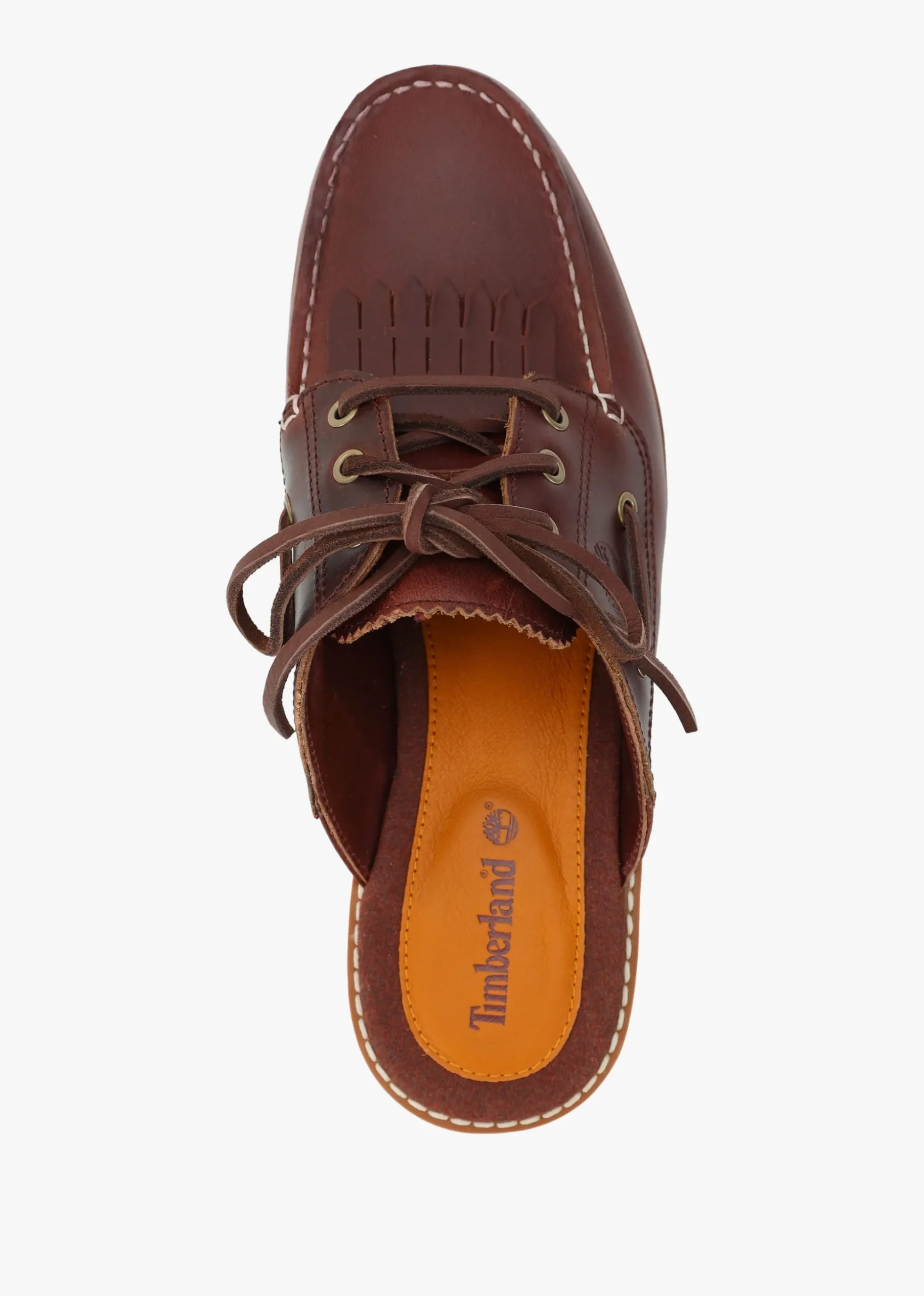 Women’s Noreen Burgundy Leather Backless Mules