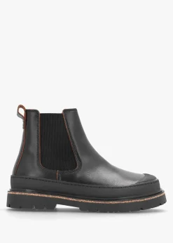 Women’s Prescott Black Leather Chelsea Boots
