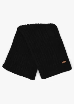 Women’s Saltburn Black Beanie Hat & Scarf Gift Set