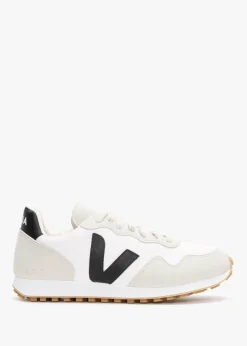 Women’s SDU Vegan Rec Alveomesh White Black Natural Trainers