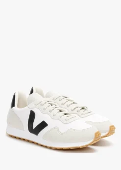 Women’s SDU Vegan Rec Alveomesh White Black Natural Trainers