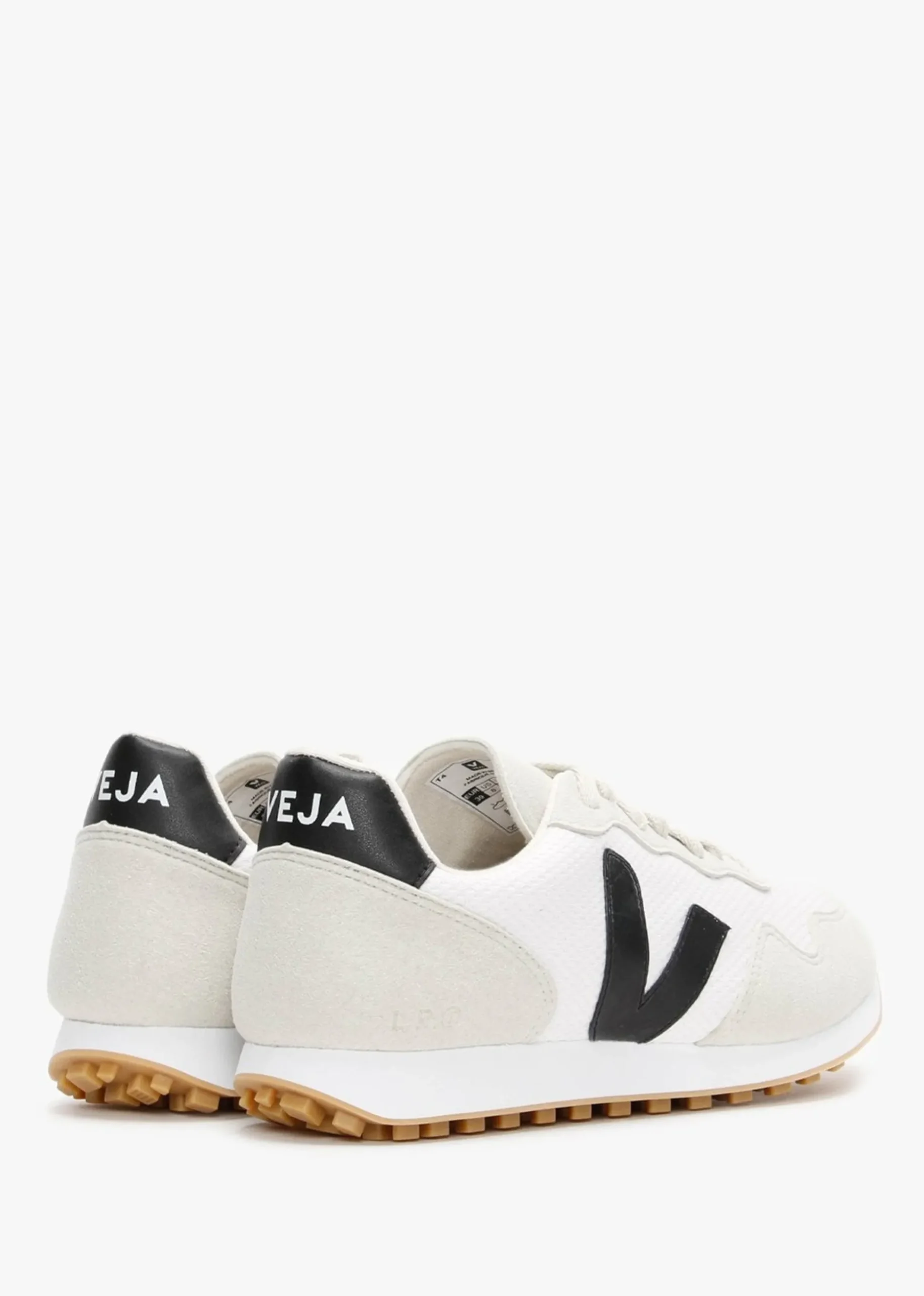 Women’s SDU Vegan Rec Alveomesh White Black Natural Trainers