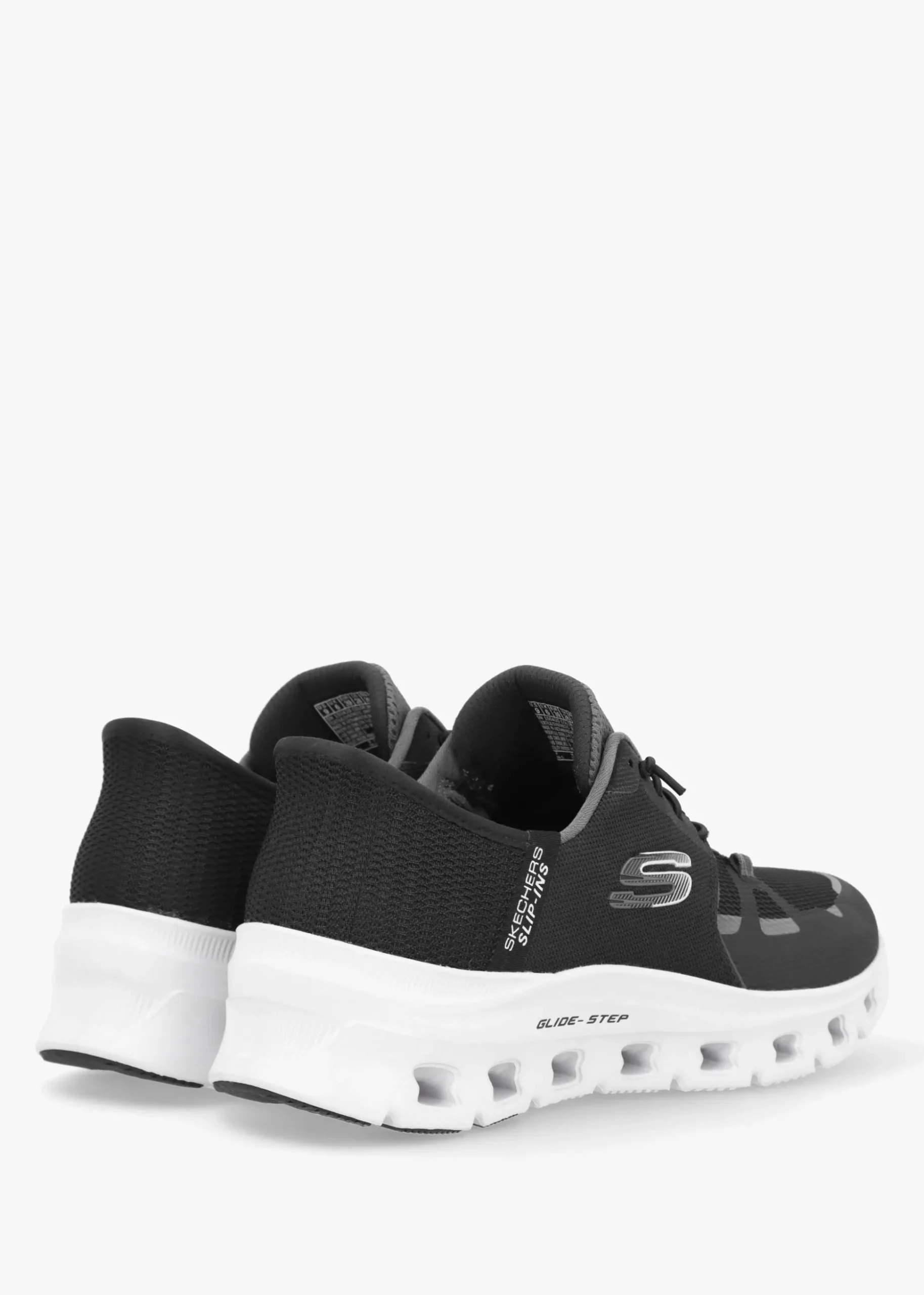 Women's Slip Ins Glide-Step Pro Black Charcoal Trainers