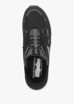 Women's Slip Ins Glide-Step Pro Black Charcoal Trainers