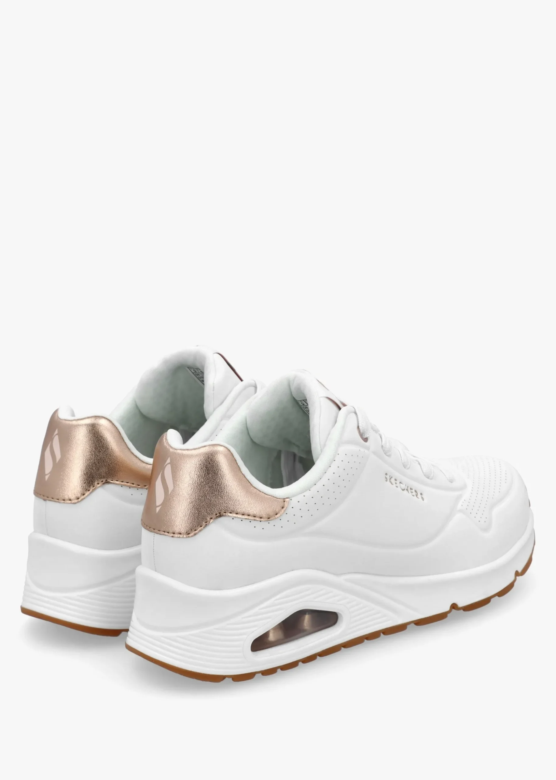 Women’s Uno Golden Air White Trainers