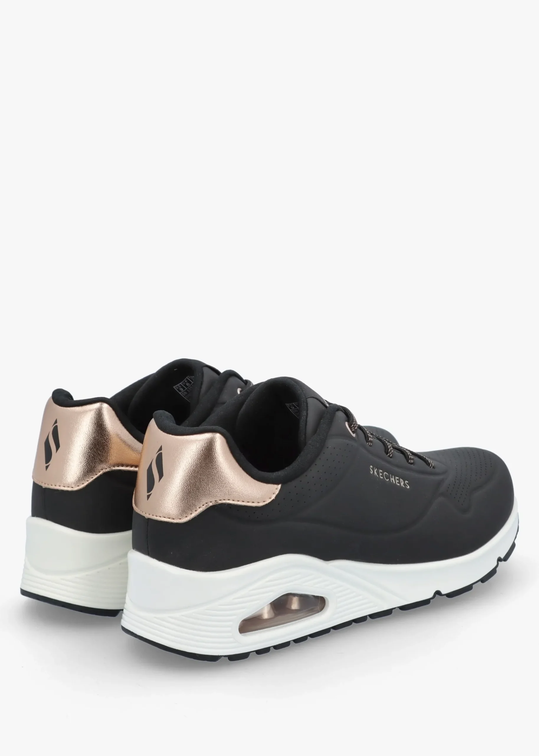 Women’s Uno Shimmer Away Black Trainers