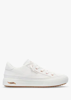 Women’s Vegan Arch Fit Meet Ya There White Trainers