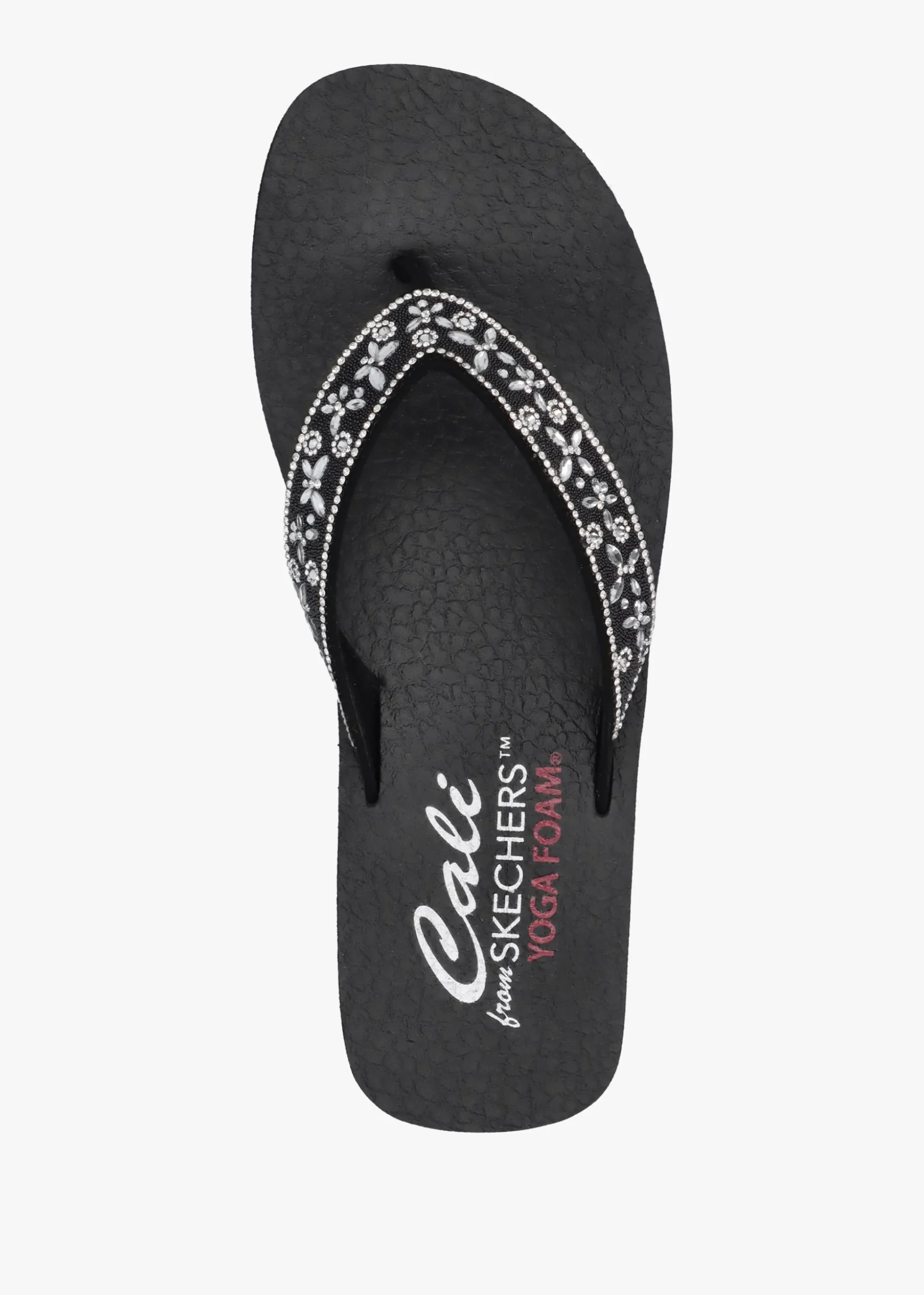 Women’s Vinyasa Butterfly Kiss Black Flip Flops