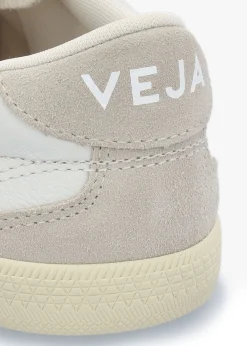 Women's Volley O.T Leather White Natural Trainers