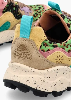 Women's Yamano 3 Beige Sand Suede & Nylon Trainers