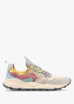 Women's Yamano 3 Rose Rose Suede & Nylon Trainers