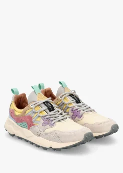 Women's Yamano 3 Rose Rose Suede & Nylon Trainers