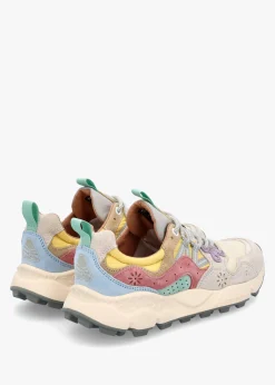 Women's Yamano 3 Rose Rose Suede & Nylon Trainers