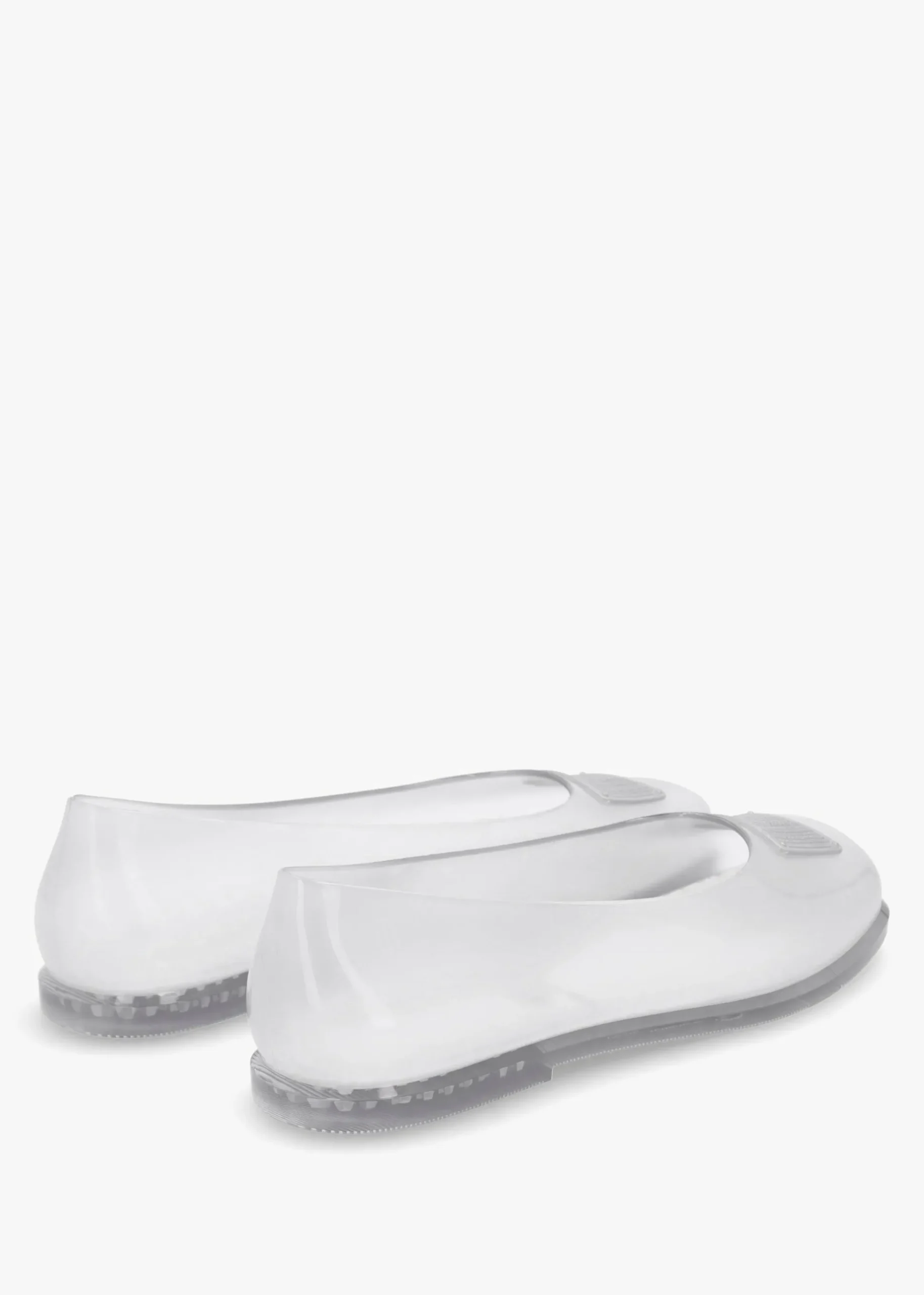 x Melissa Ruby Clear Ballet Pumps