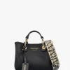 X Small Black Cross-Body Shopper Bag
