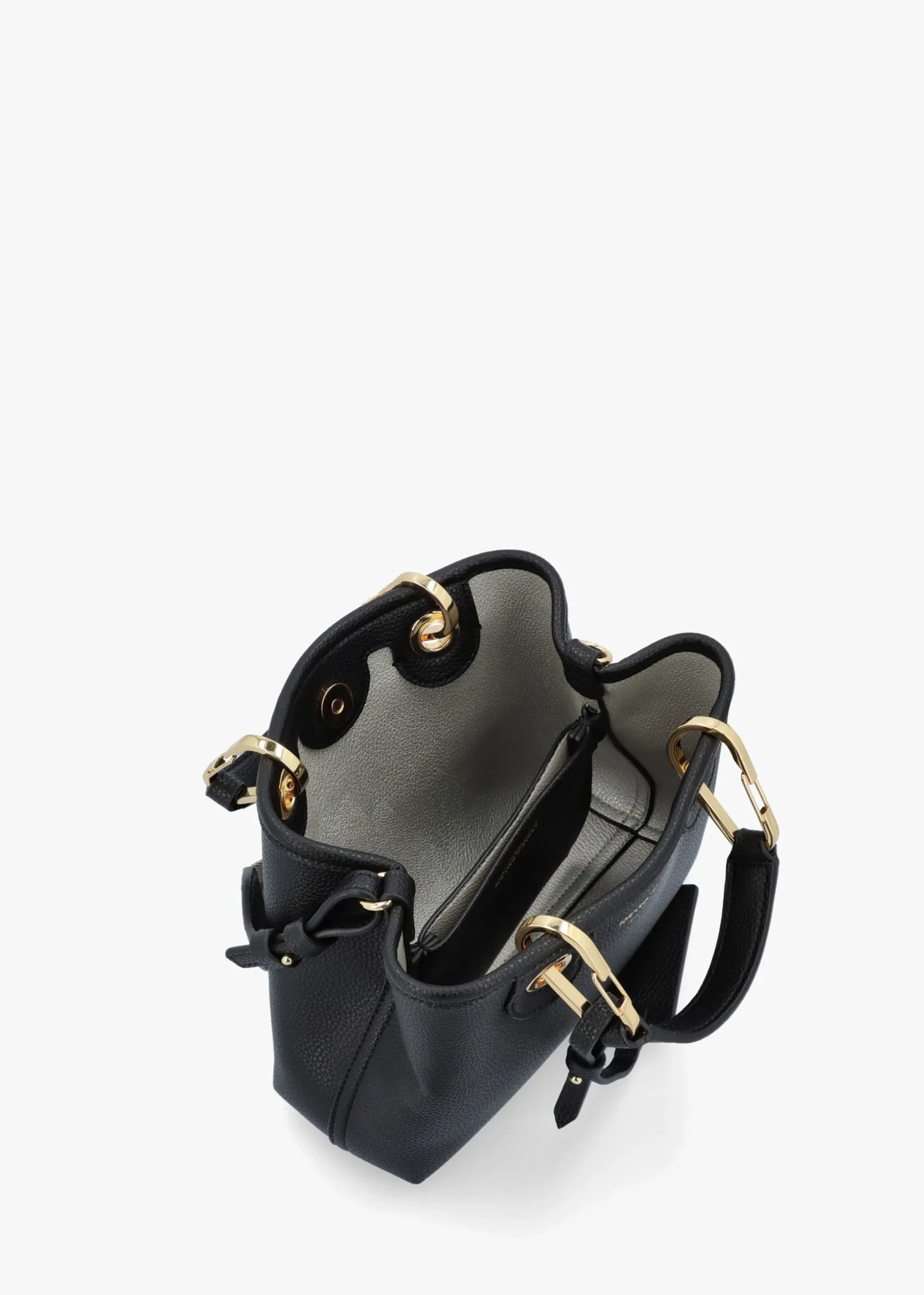 X Small Black Cross-Body Shopper Bag