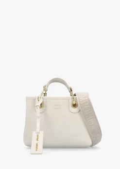 X Small Cream Cross-Body Shopper Bag