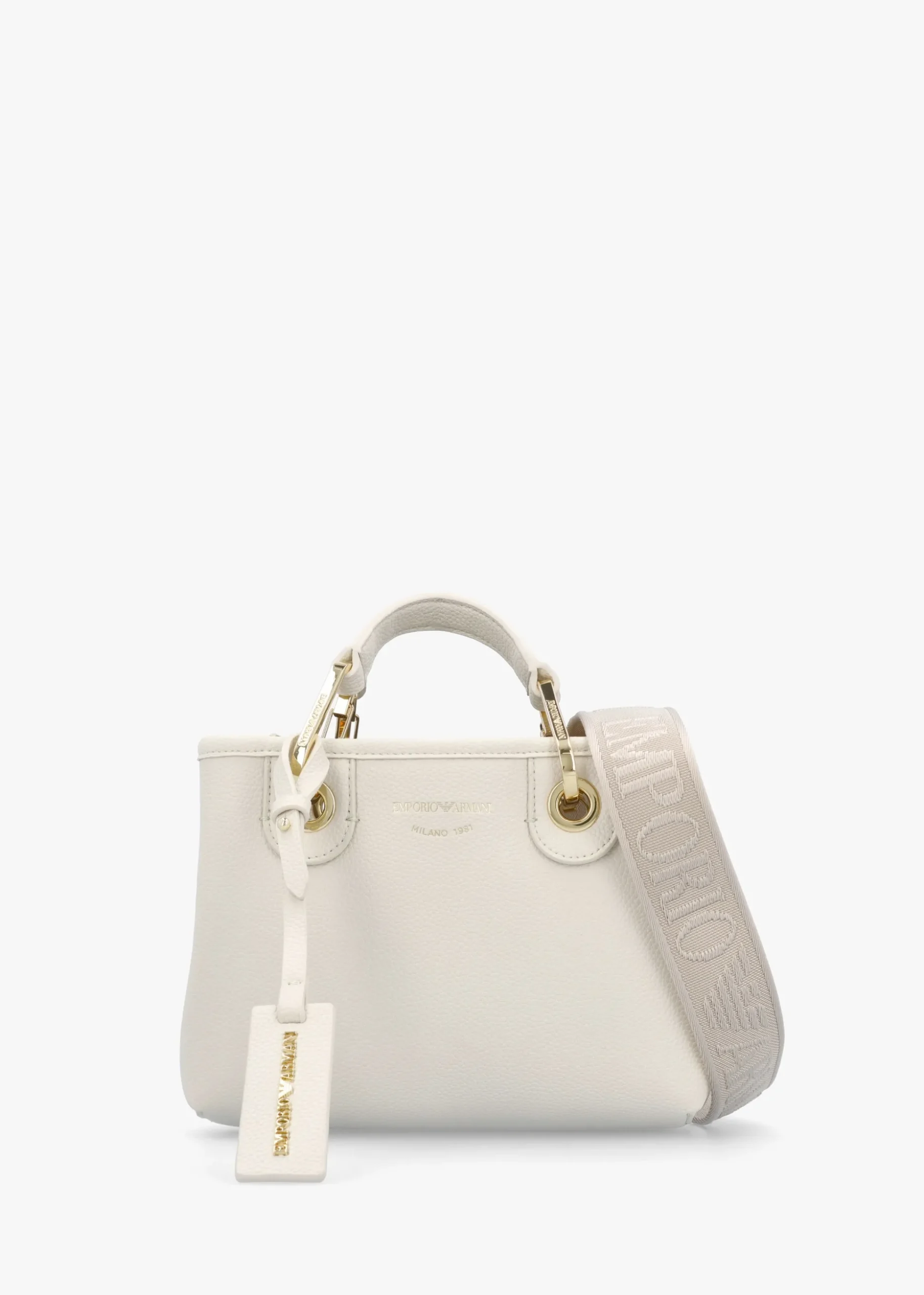 X Small Cream Cross-Body Shopper Bag